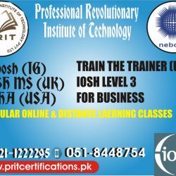 IOSH NEBOSH OSHA COURSE IN ISLAMABAD