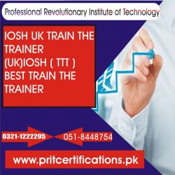 IOSH UK TRAIN THE TRAINER COURSE IN ISLAMABAD