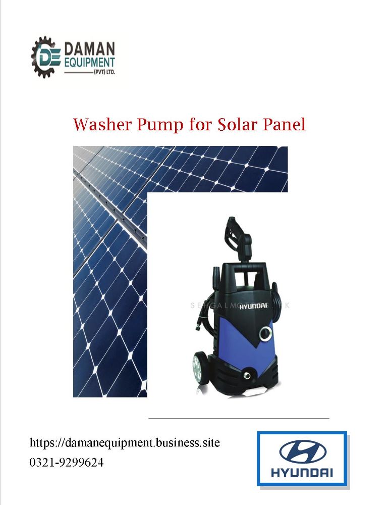 solar panel washer pump