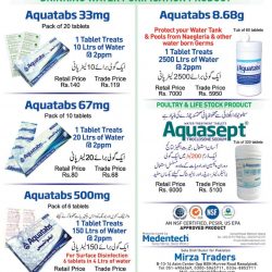Aquatabs products flyer