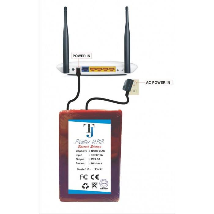 9V Router UPS