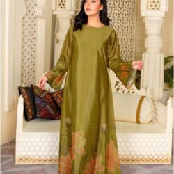Acacia - Floral Long Dhani Color Maxi - 375 By Athena Apparels