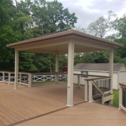 Project of the Month_ Unscreened Open Porch & Deck in Severn, Maryland _ Fence & Deck Connection Blog